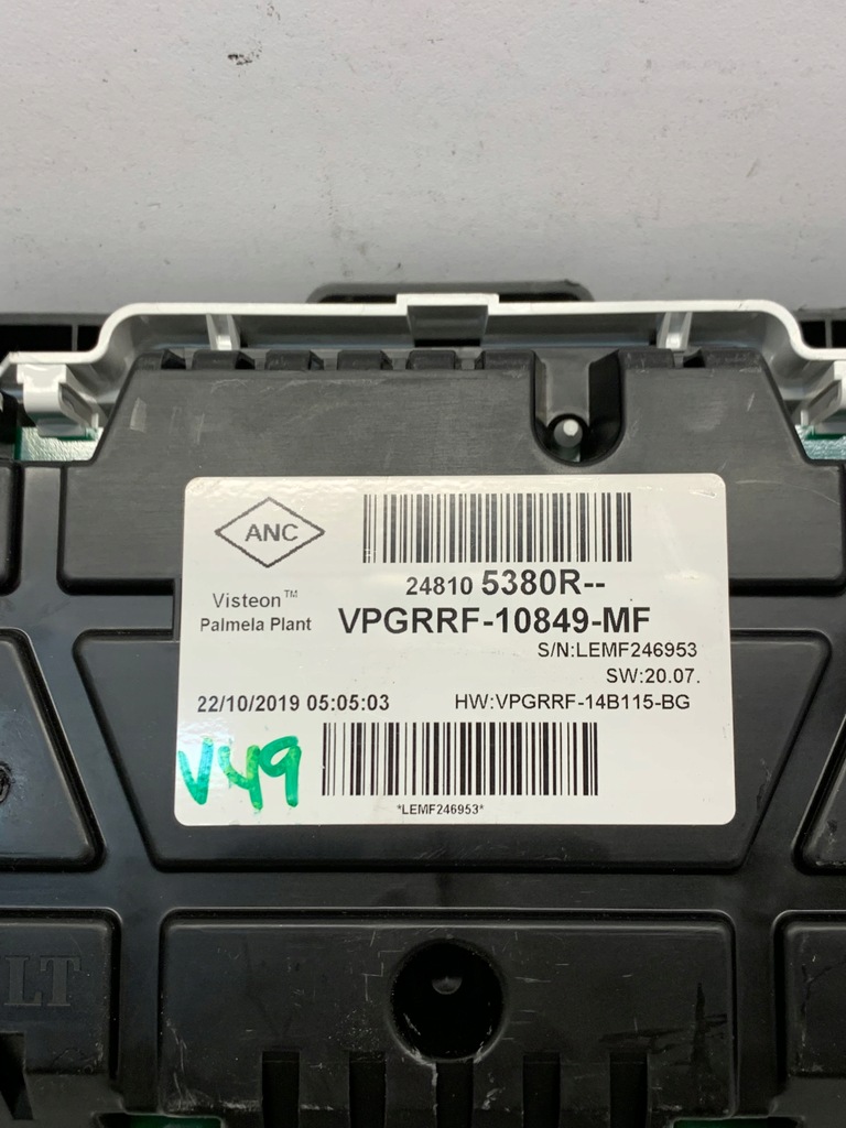 фото №6, Счетчик приборы renault captur 248105380r