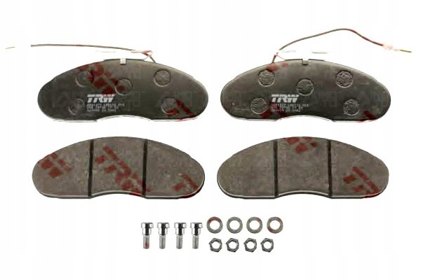фото №1, Trw гальмівні колодки гальмівні nissan перед cabstar trade 2,