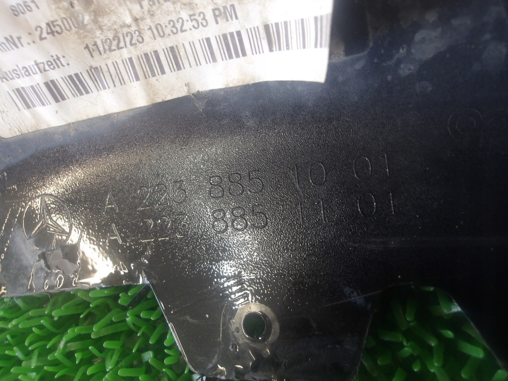 фото №12, Mercedes s-klasa w223 20-23 amg бампер передній перед a2238851001 оригінальний номер