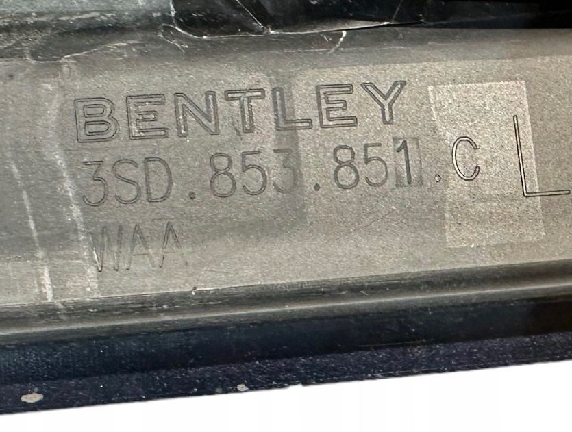 фото №10, Bentley continental gt gtc порог накладка молдинг порог lh 3sd853851c