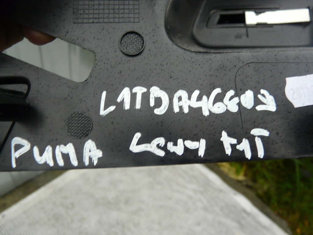 фото №7, Ford puma mk2 ii защита багажника задняя пластик левая