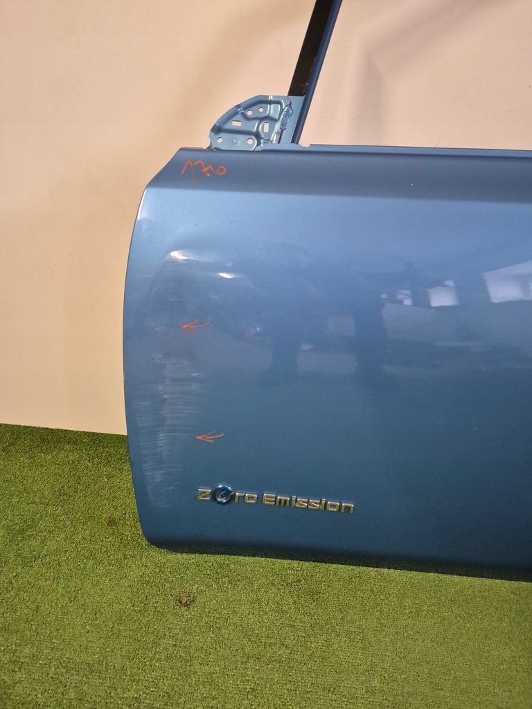 фото №6, Nissan leaf дверь левая передние левый перед alu алюминий