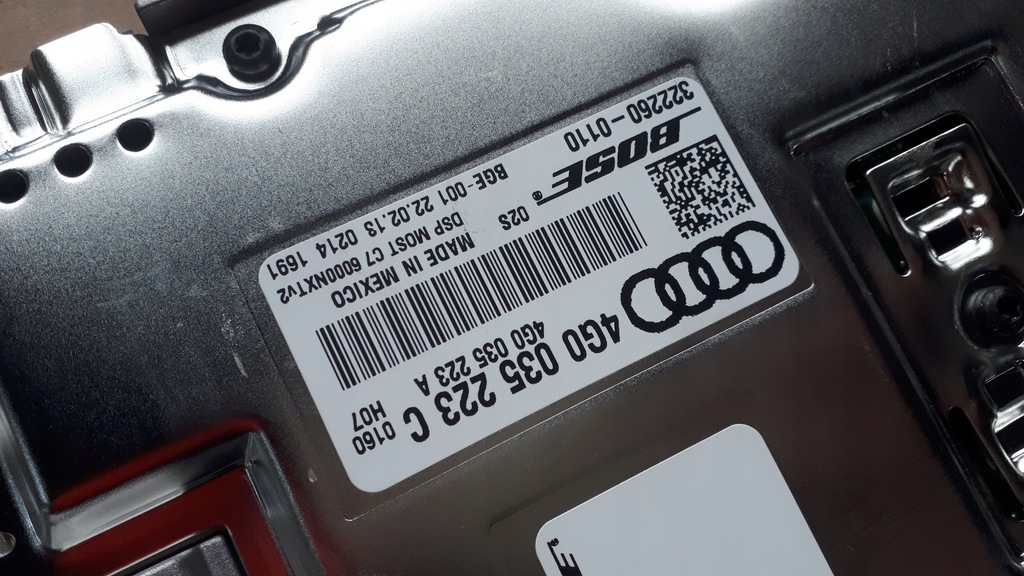 фото №8, A6 c7 4g усилитель bose аудио 4g0035223c s6 a7 s7