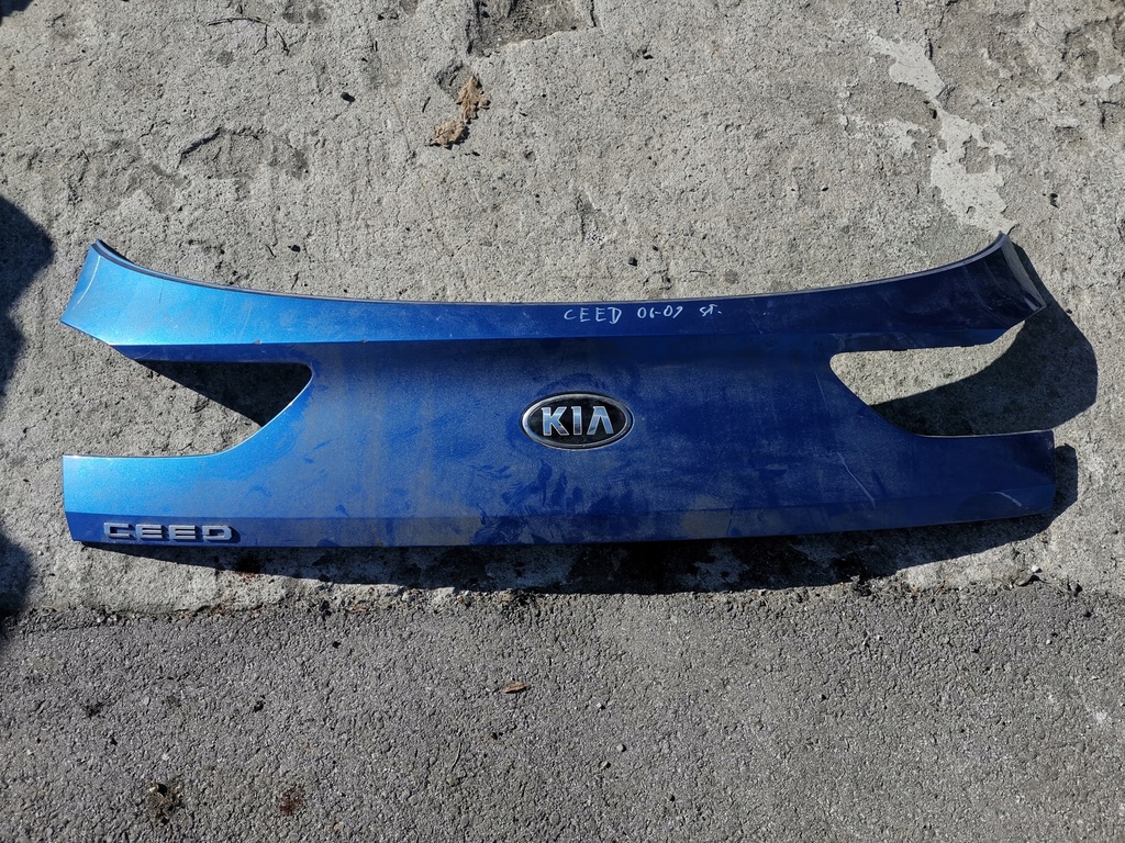 фото №1, Kia ceed ii 13-18 накладка багажника крышки задняя