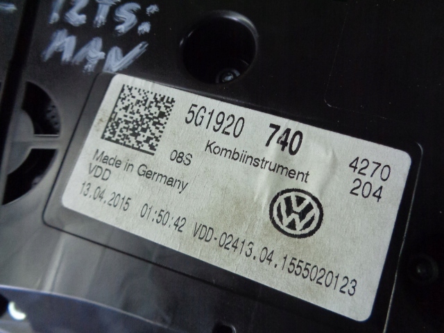 фото №13, Набор стартовый vw golf vii 1.2 tsi 2015 rok