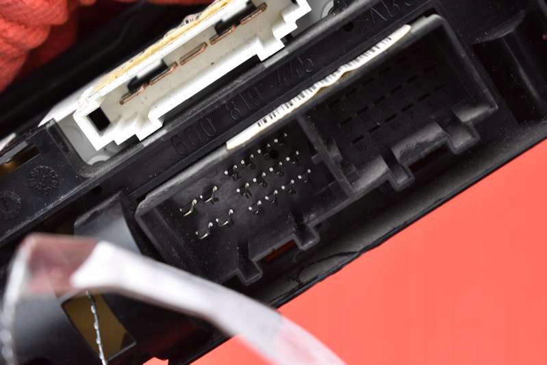 фото №8, Панель управление обдув 6q0819045p vw polo 4 iv 9n 01-05