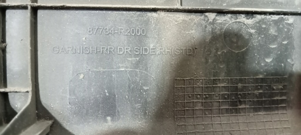 фото №5, It-198 kia sorento v молдинг крыла правая задняя 87734-r2000