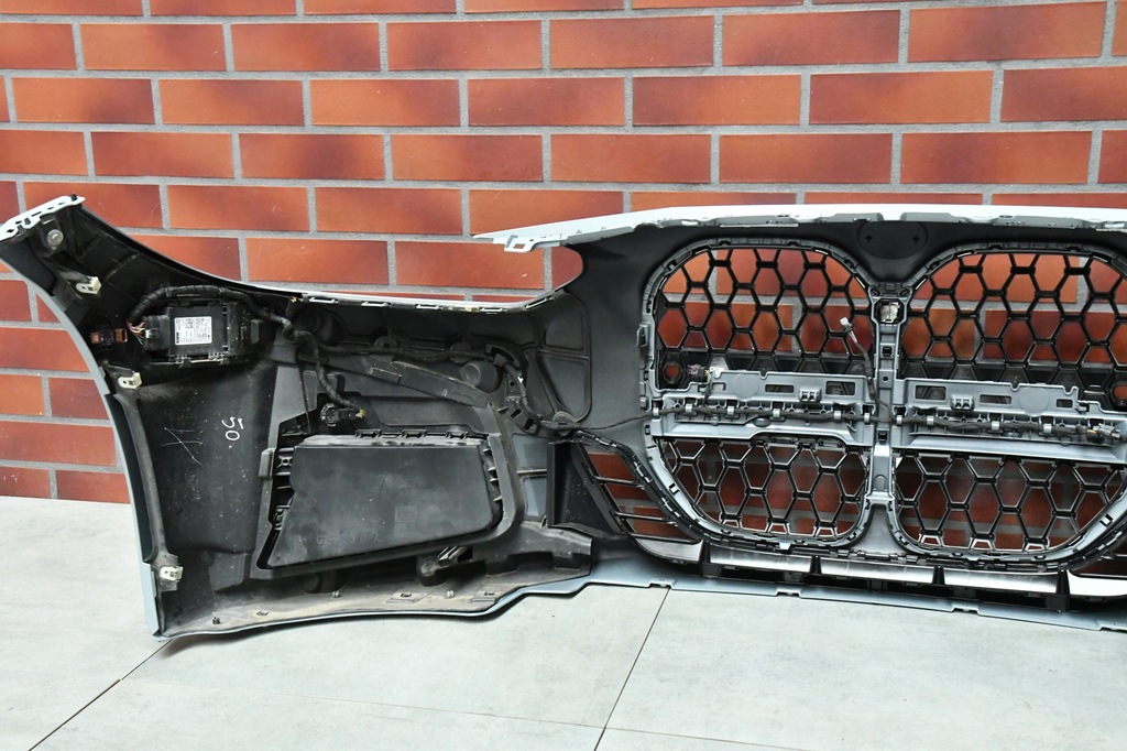 фото №11, Бампер перед передний bmw 4 g22 g23 m-pakiet brooklyn датчик поперечина радар