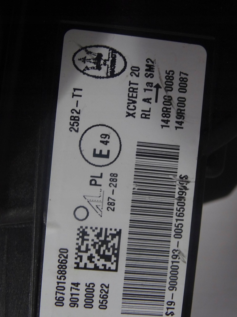 Лампа перед передняя левая maserati granturismo m189 Доставка