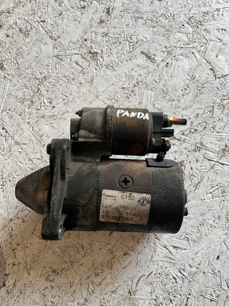 фото №1, Стартер fiat panda ii 1.1 63101021