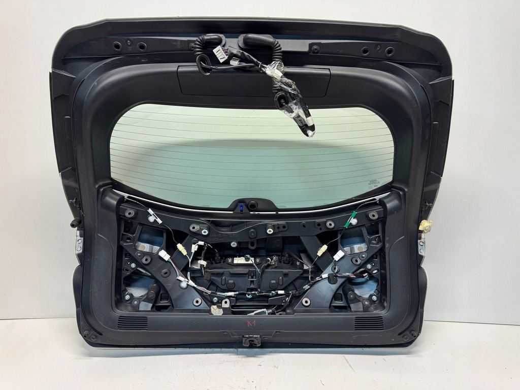 фото №12, Toyota corolla e21 kombi 19- кришка багажника багажника задня задня білий скло