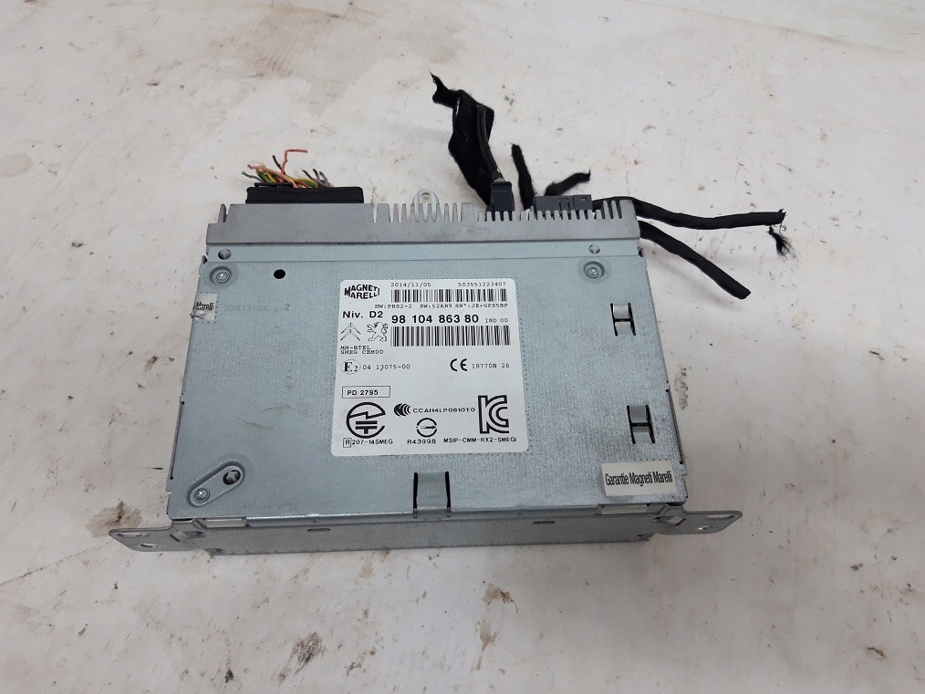 фото №1, Citroen c4 picasso ii радио