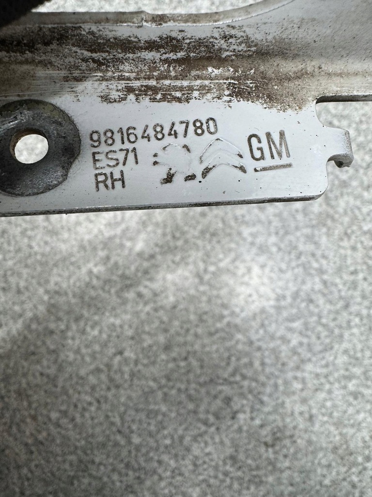 фото №7, Петля капот правый combo e iv 2019-2024 citroen berlingo iii rifter proace