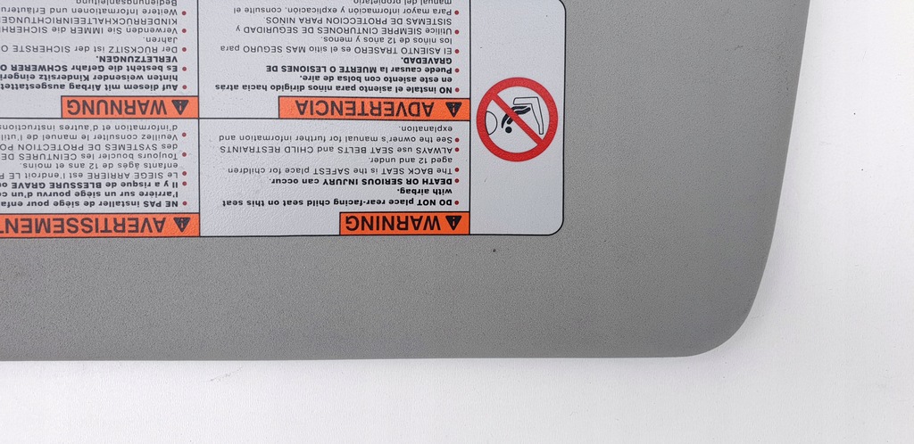 фото №12, Suzuki ignis 2 ii козырёк защита солнцезащитная солнцезащитный правый