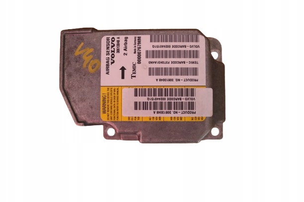фото №1, Volvo v40 модуль датчик подушка безопасности 00000767mm