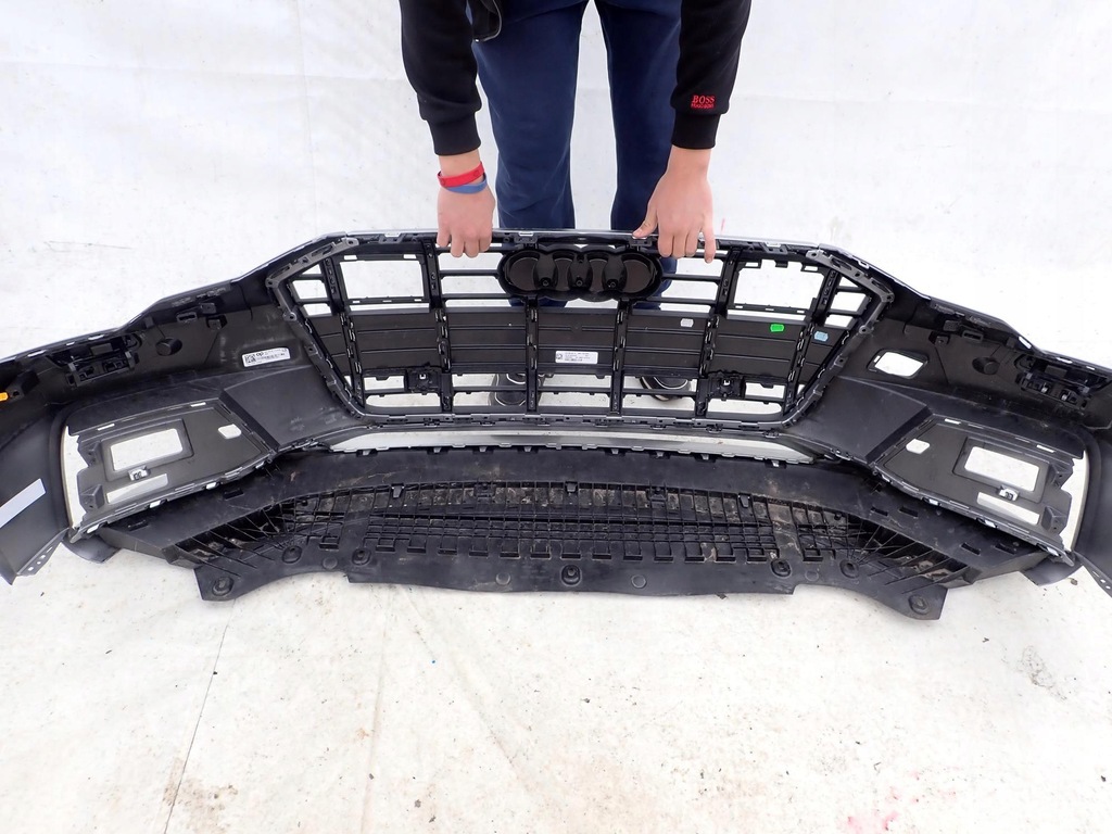 фото №14, Audi a6 c8 4k allroad 18- бампер перед плита