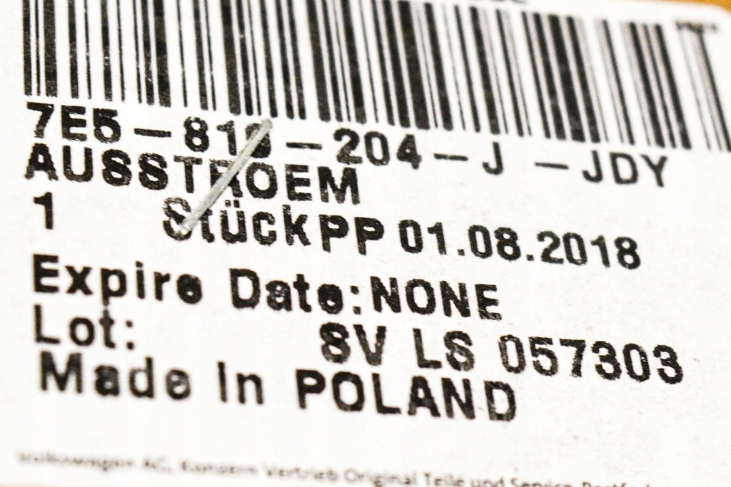 фото №7, Vw transporter vi передняя приборная панель приборная правая решётка обдув воздуха