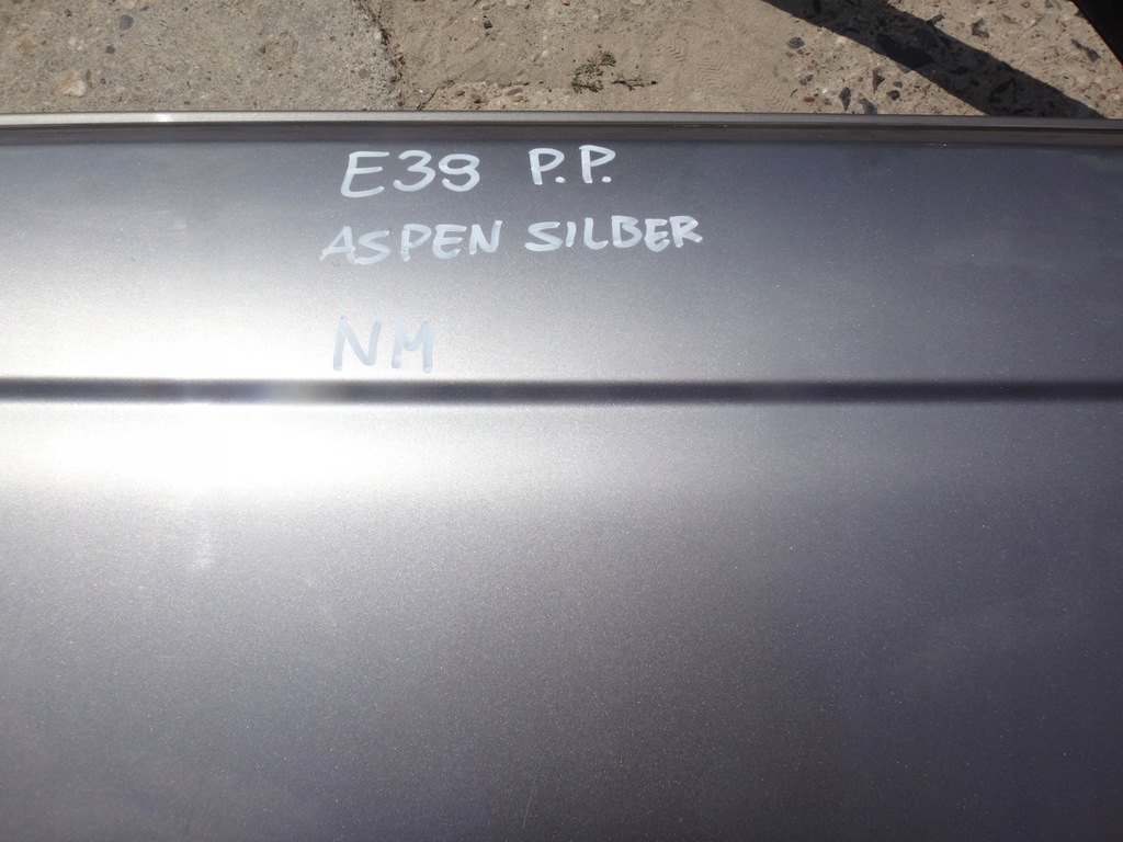 фото №9, Двері праве правий перед передні bmw e39 aspensilber оригінальний лак
