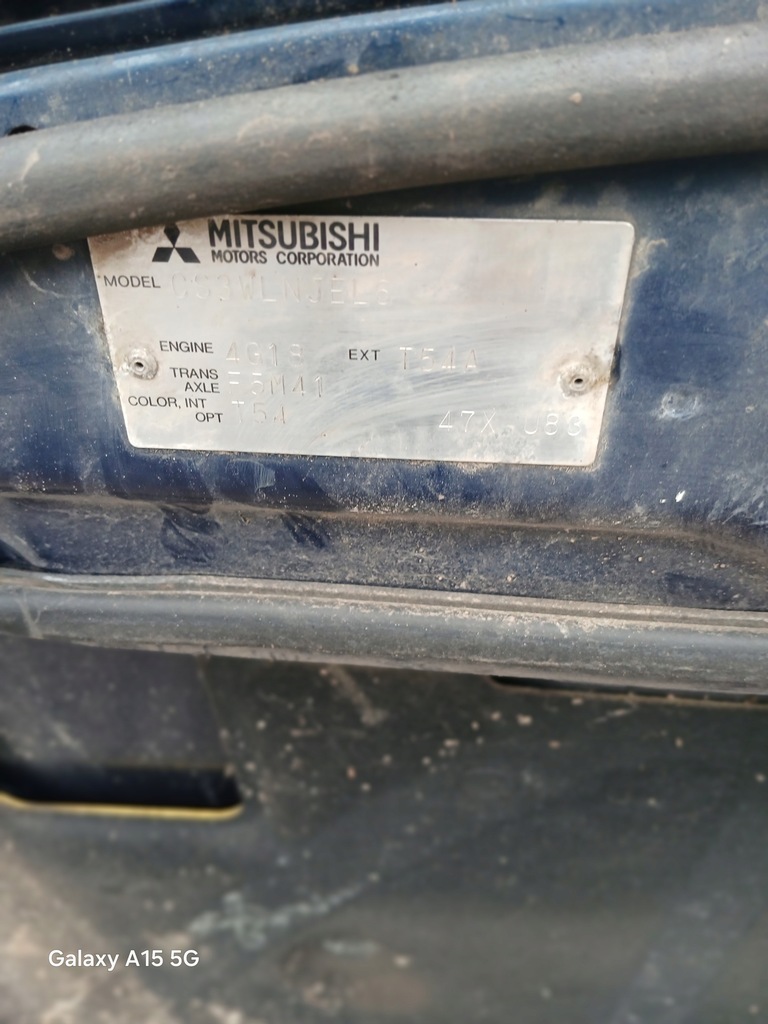 фото №10, Капот комплектная mitsubishi lancer vii цвет t54