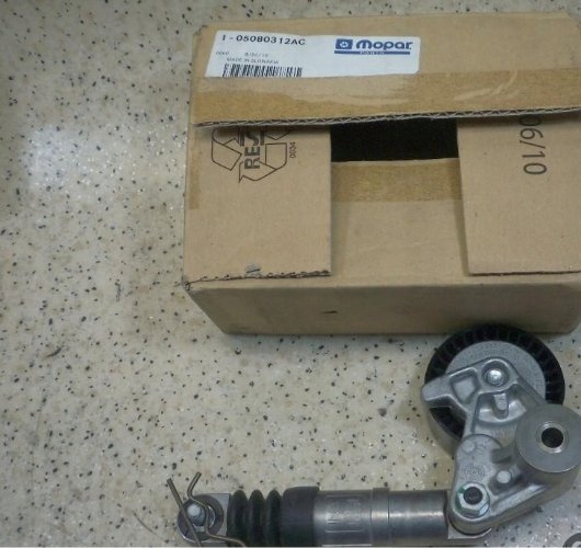 фото №2, Натягувач ремінь генератора dodge ram 05080312ac