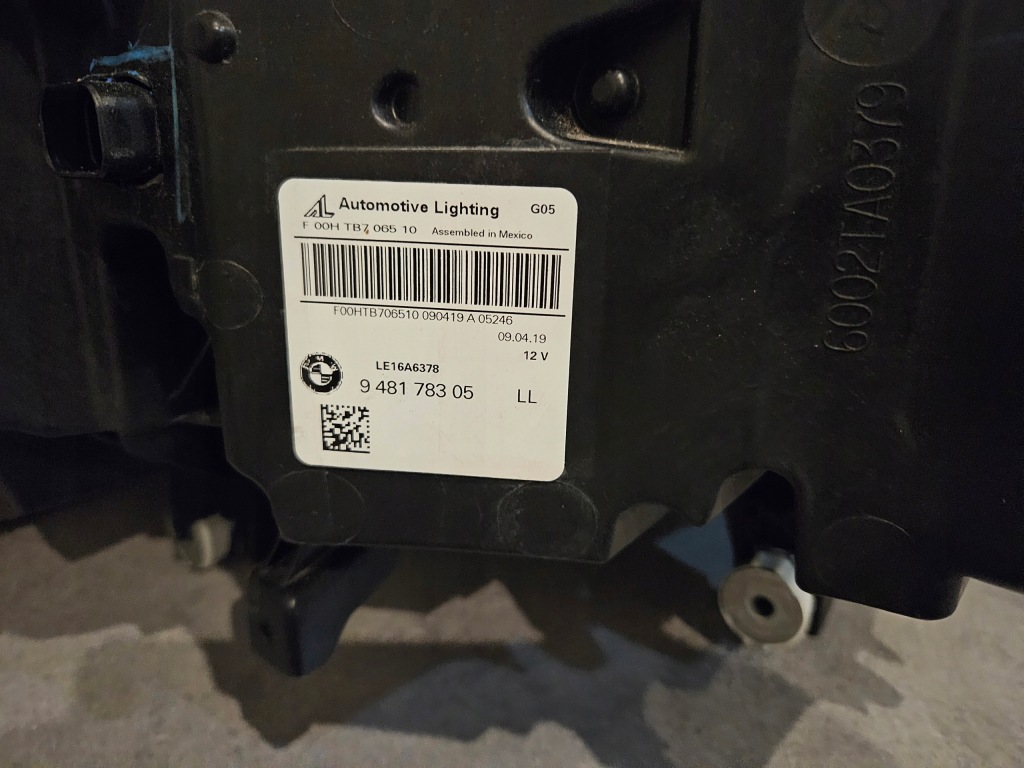 фото №7, Лампа ліва bmw x5 g05 x6 g06 full led з підсвічуванням