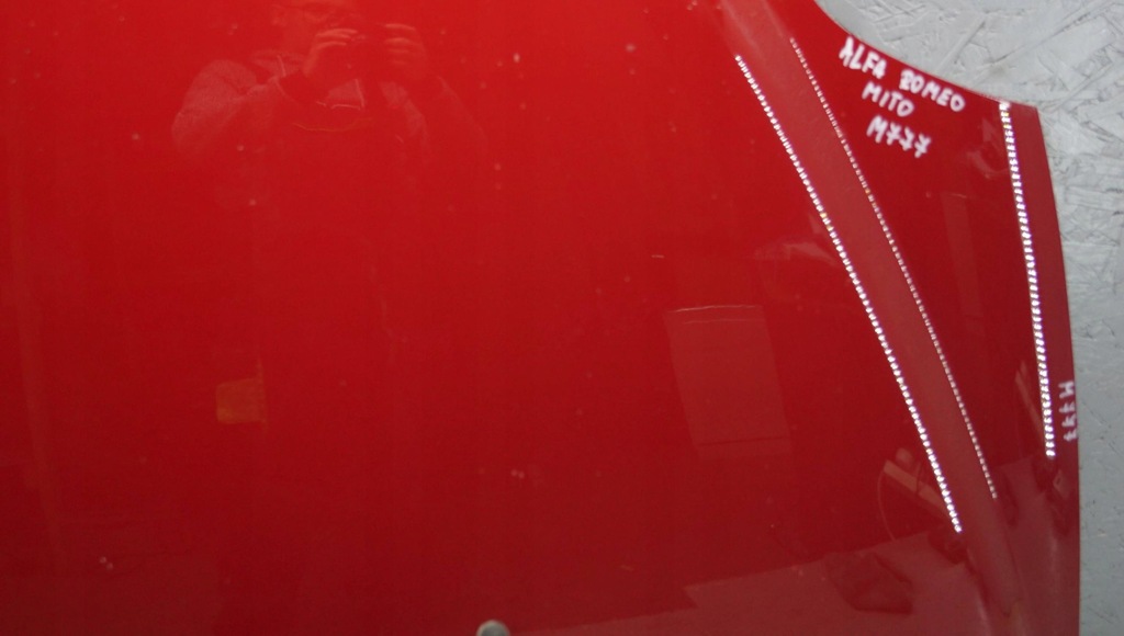фото №8, Alfa romeo mito капот кришка двигуна m777