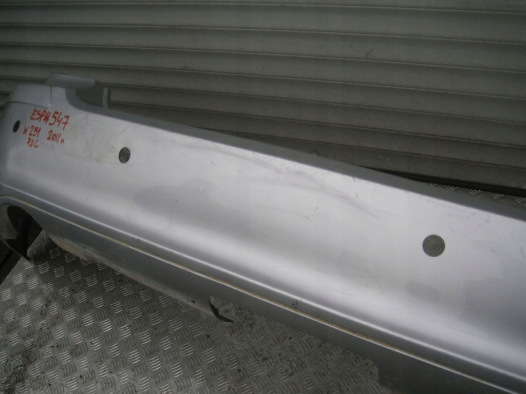 фото №4, Mercedes r klasa w251 2011 бампер задний задняя