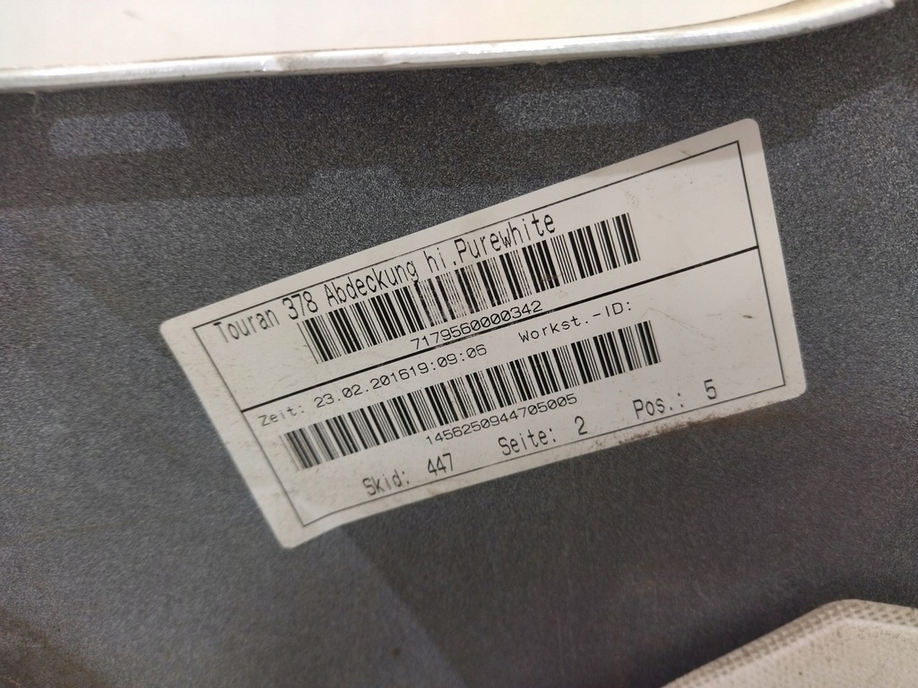 фото №10, 5ta801421ab бампер задня 4pdc колір lc9a версія pod hak vw touran 5ta 2015+