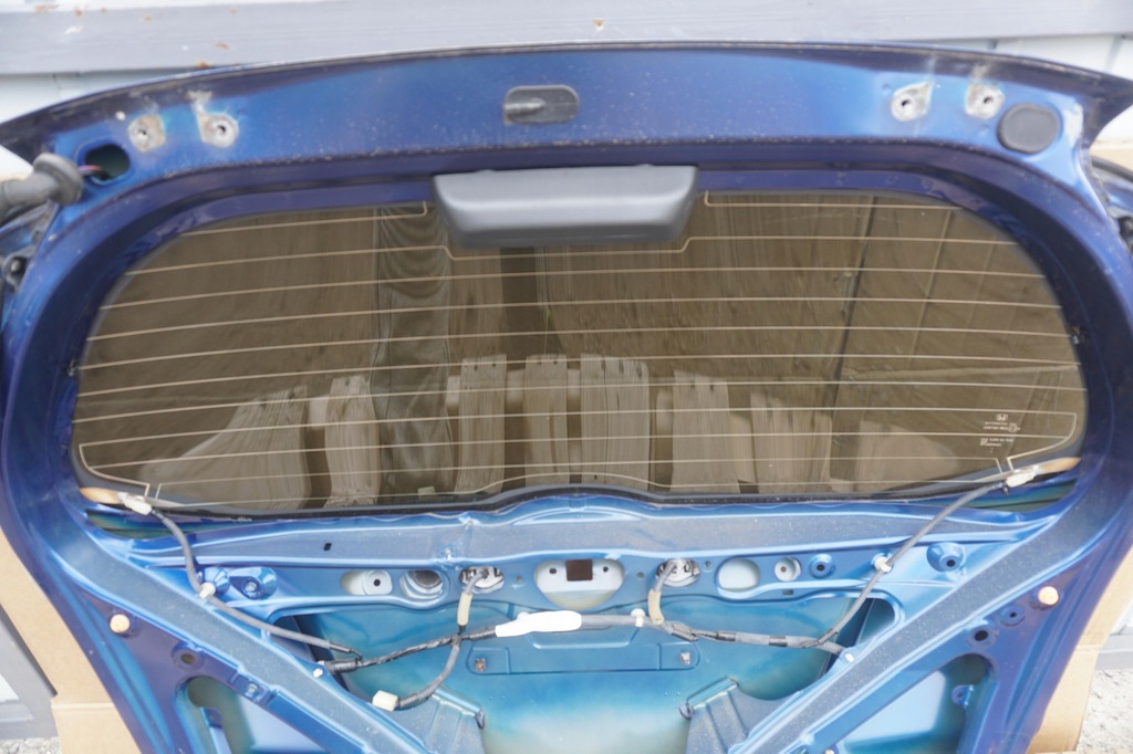 фото №9, Honda jazz iii 2009r b548p крышка багажника багажника 68100tf0e00zz стекло 73211tf0e01