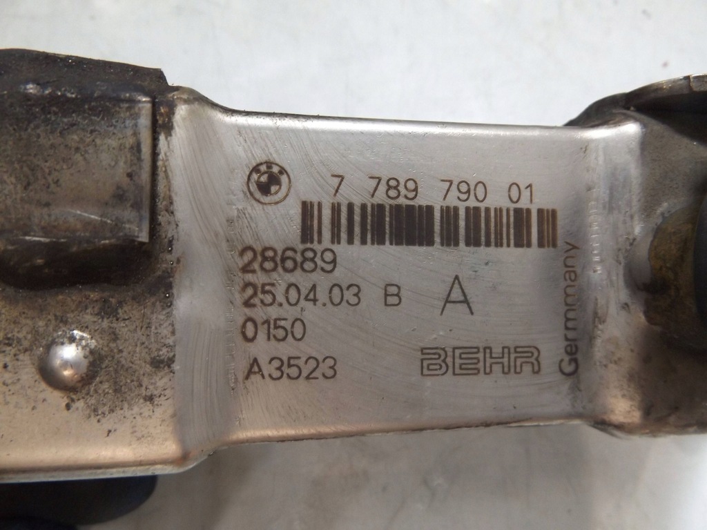 фото №3, E46 lift 2,0d радіатор egr