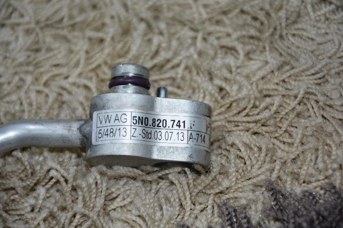 фото №9, Шланг кондиціонера vw tiguan lift 5n0820741f
