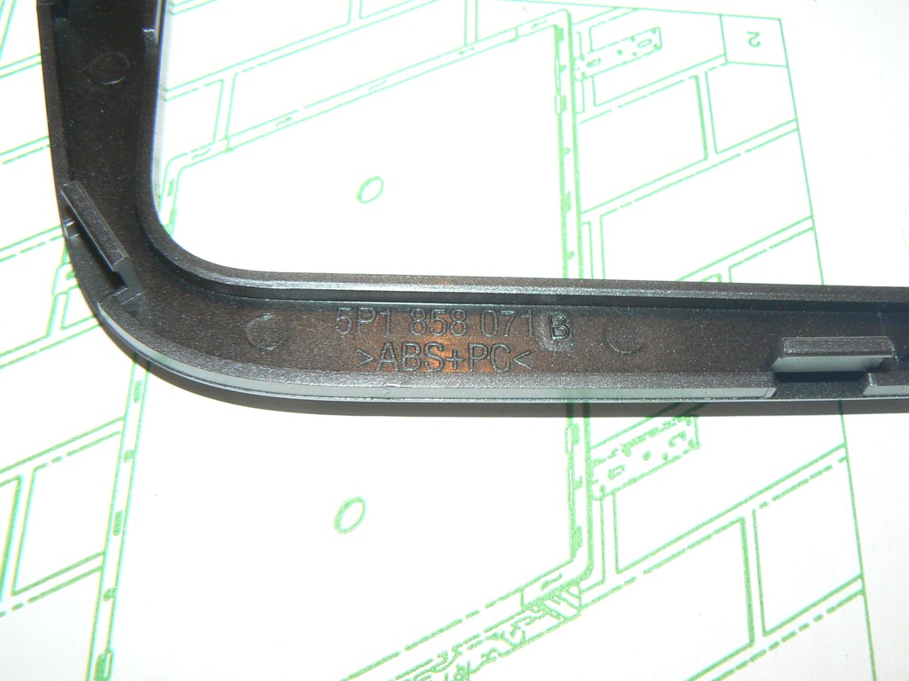 фото №3, Рамка радіо навігації navi rns510 rns315 seat altea altea xl toledo iii