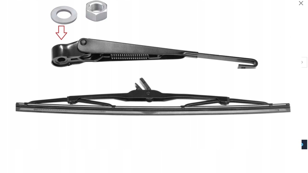 фото №1, Важіль металевий двірник задня opel zafira b + np