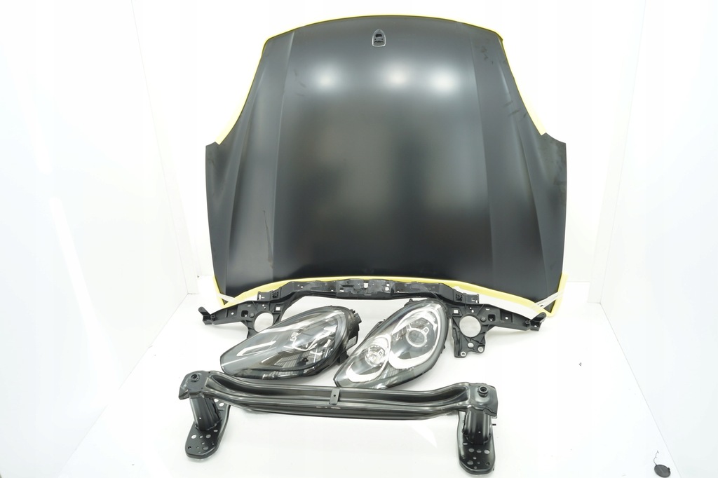 фото №12, Алюмінієва капот передня porsche cayenne ii 7p5 lift 2014-18 wysoka якість