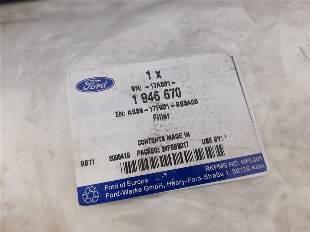 фото №8, Заглушка правый сиденье ford ranger ab39-17f931-bb3a0