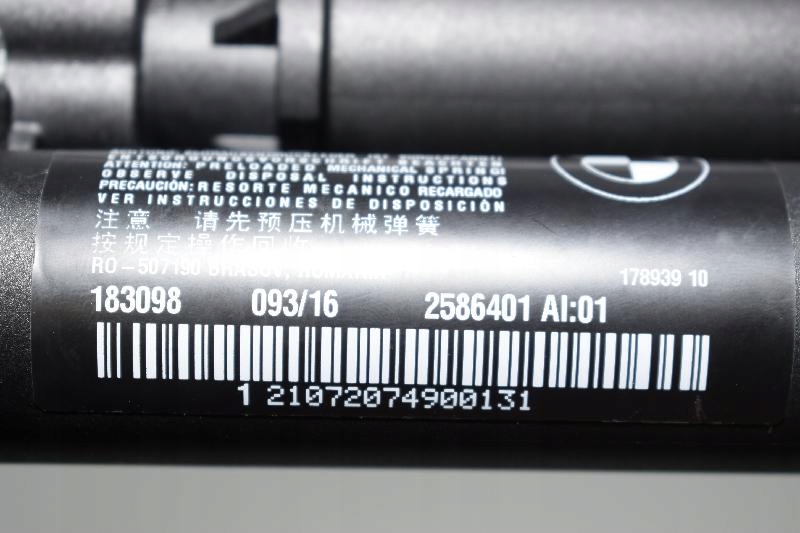 фото №8, Лівий привід кришки багажника bmw 4 gran coupe f36 2586401 2.0l дизель