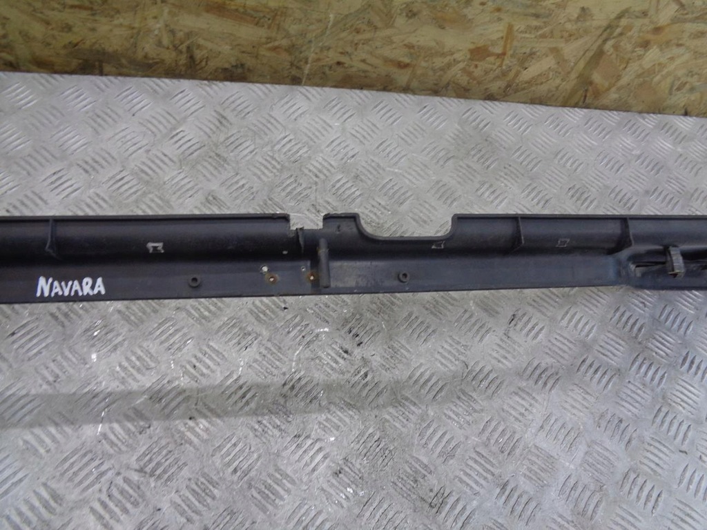 фото №9, Молдинг накладка бампера задняя заднего nissan navara d40 2005-