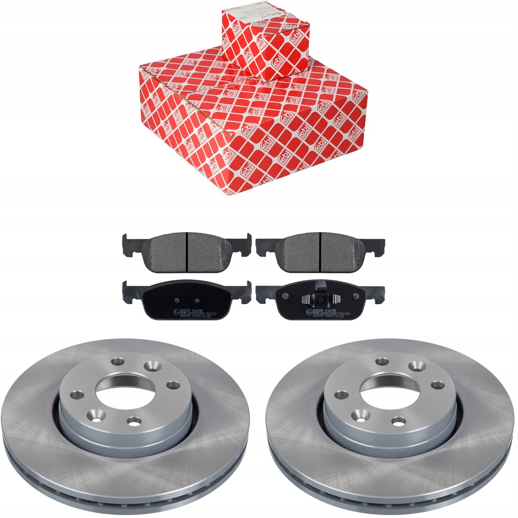 фото №1, Гальмівні диски i гальмівні колодки перед renault clio iv / dacia logan ii / sandero ii