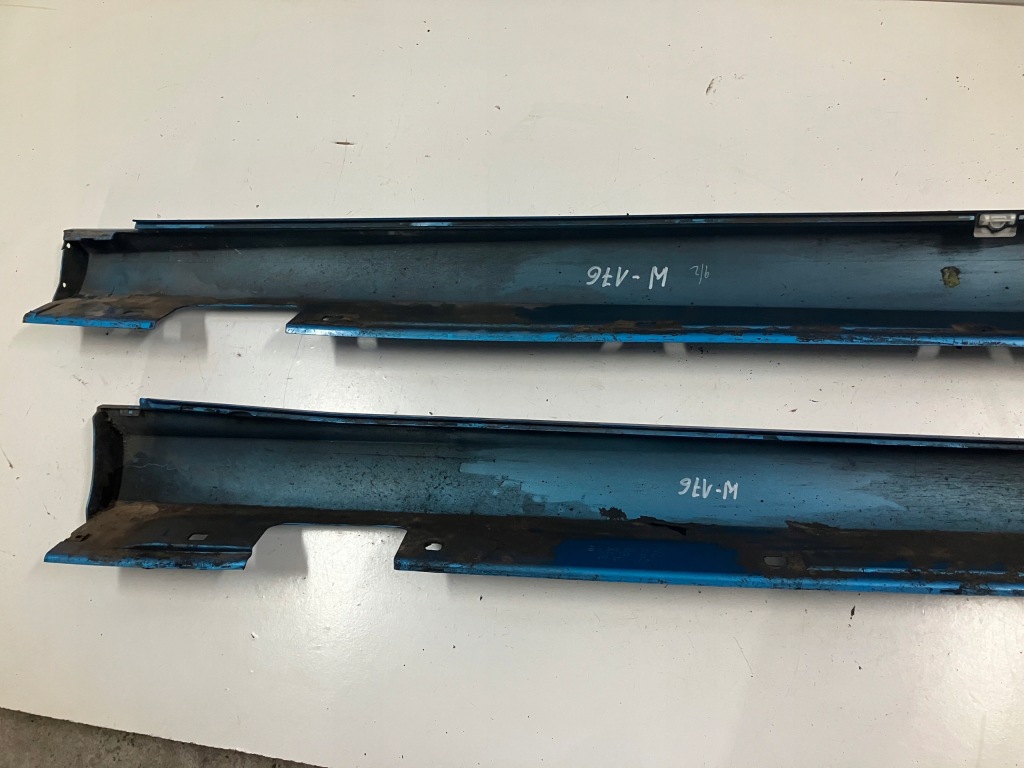 Порог левый правый накладка mercedes a klasa w176 лак 162 south sea blue с Разборки