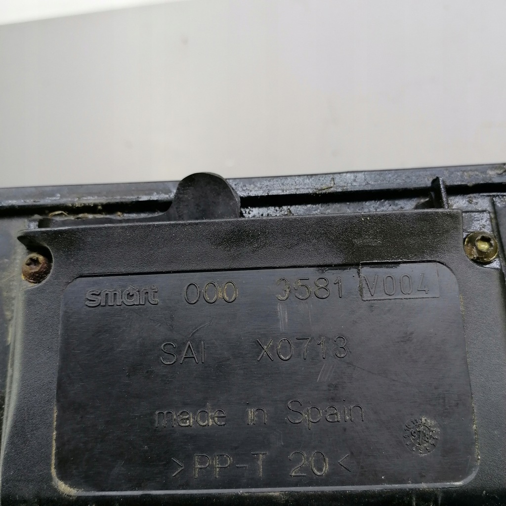 фото №8, Smart fortwo 0.6 корпус фильтра воздуха 0003581v004