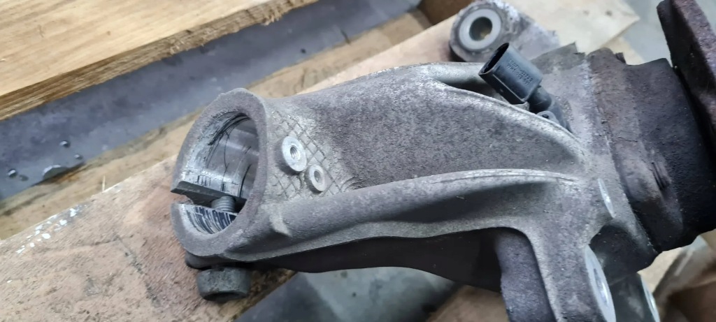 фото №13, S3 8v a3 поворотний кулак ступиця колеса ліва лівий перед 2.0 tfsi 5wa407253a