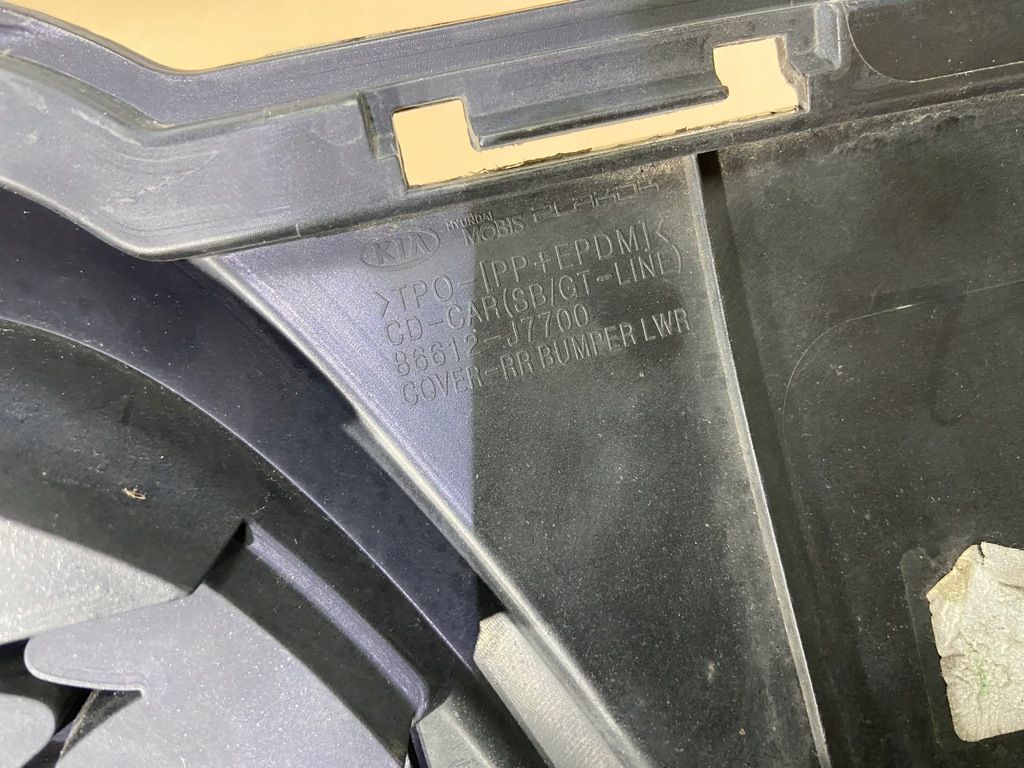 фото №11, Спойлер бампера заднего kia proceed iii gt line