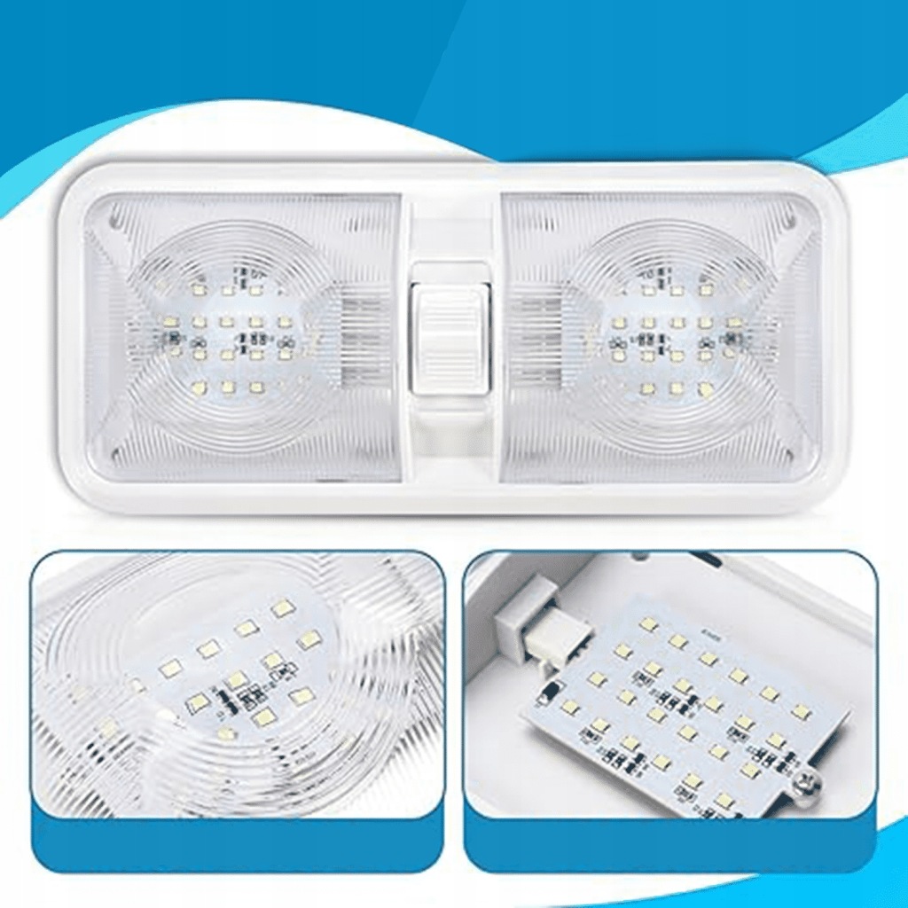 фото №7, Лампа потолочная do kampera с переключателем 12v 7.5w led