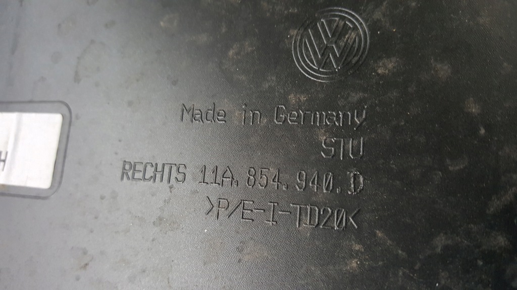 фото №11, Молдинг дверь правый перед vw id.4 11a854940d демонтаж