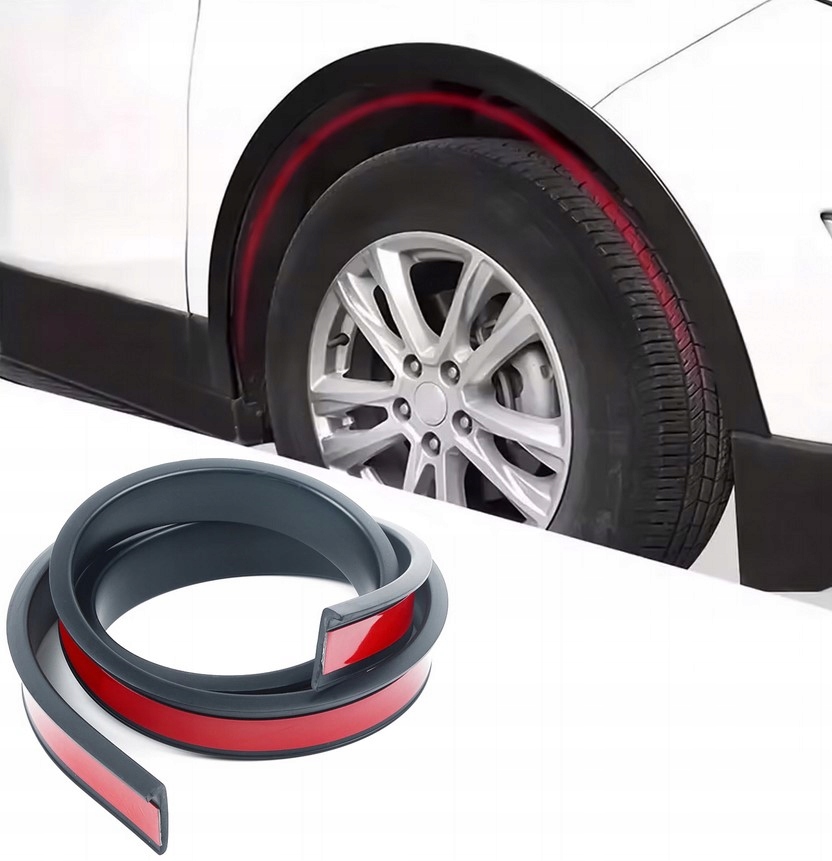 фото №9, Накладка підкрилок молдинг захисна na підкрилок do крила широка 5cm x 6m