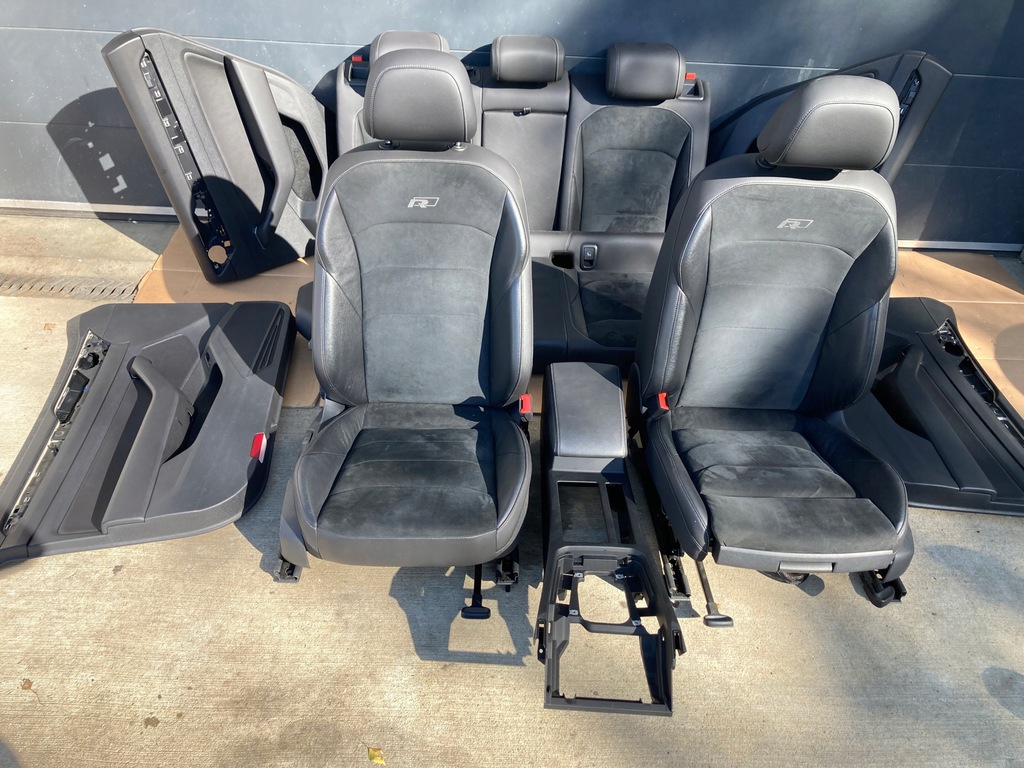 фото №1, Сидіння підігрів заднє сидіння оббивка vw arteon lift r line