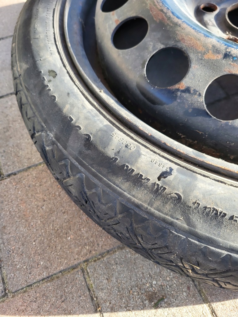 Колесо запасне докатка opel astra h 2160132 115/70 r16 115 70 r16 5x110 в Україні