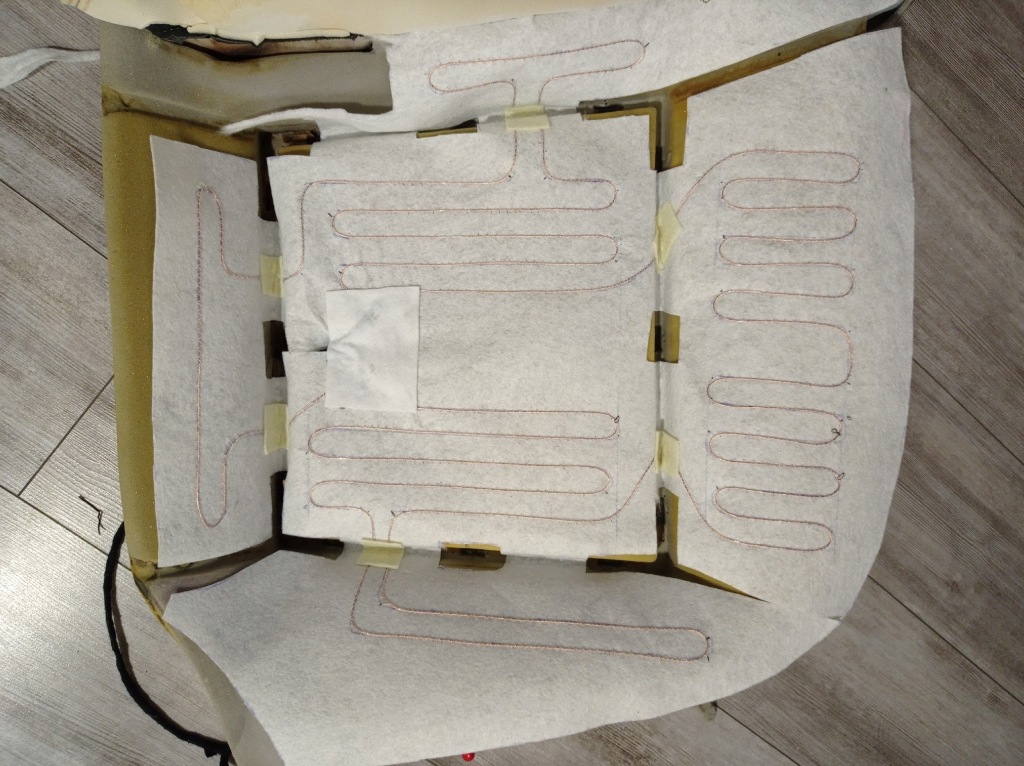 фото №1, Мат нагрівальна сидіння opel vectra c