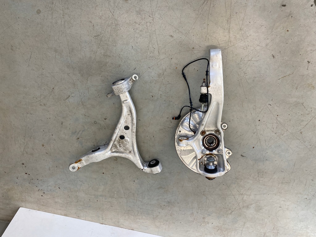 фото №1, Поворотный кулак правая перед рычаг mercedes ml gl gle w166 gls x166