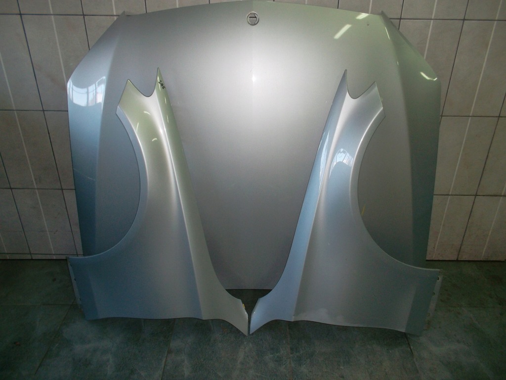 фото №10, Mercedes c klasa 205 w205 coupe amg капот крила kompletny перед сріблястий